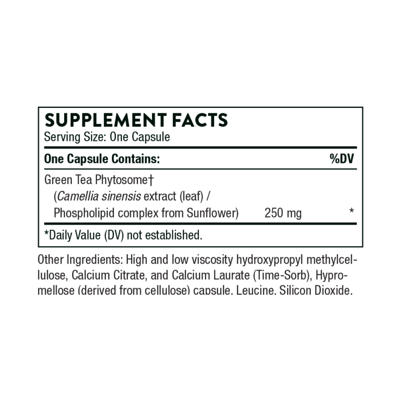 Green Tea Phytosome 60 ITC Compounding Pharmacy